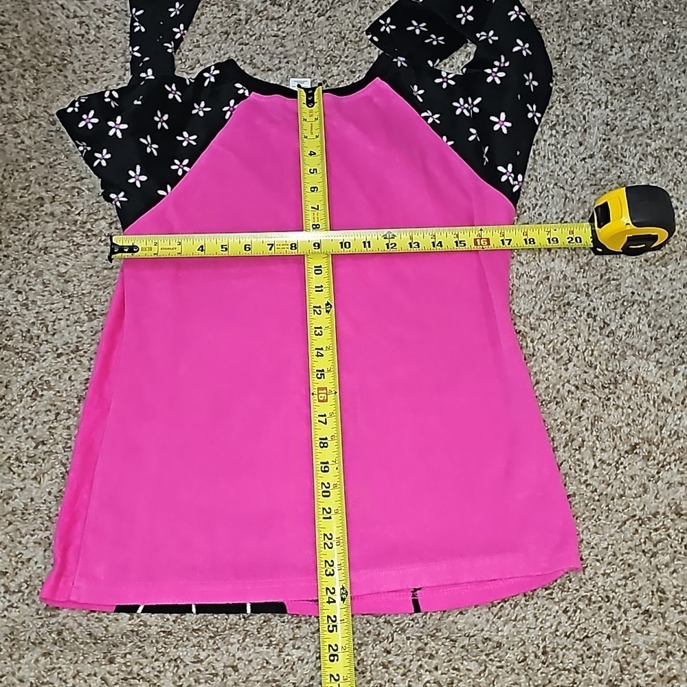 Disney Fleece Minnie Mouse Pajama Top - Picture 4 of 4